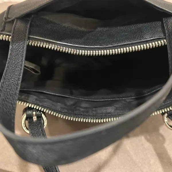 Bag Nine West Elegant Black Satchel Clean! Kylee Mini Tote Crossbody - Image 6