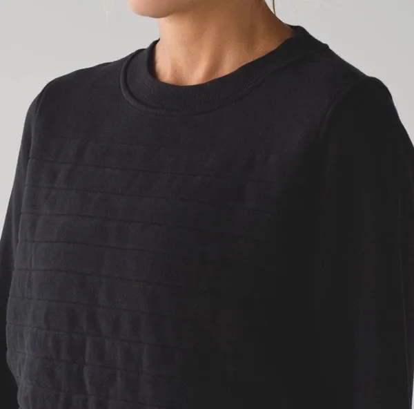 lululemon fleece be true crew - Image 8