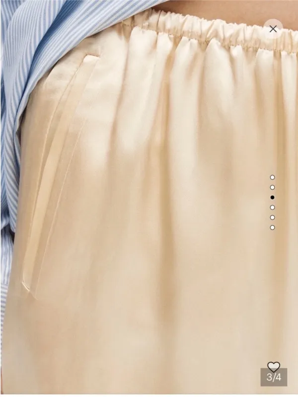 J.Crew Petite Cosmo pant in luster charmeuse - Image 2