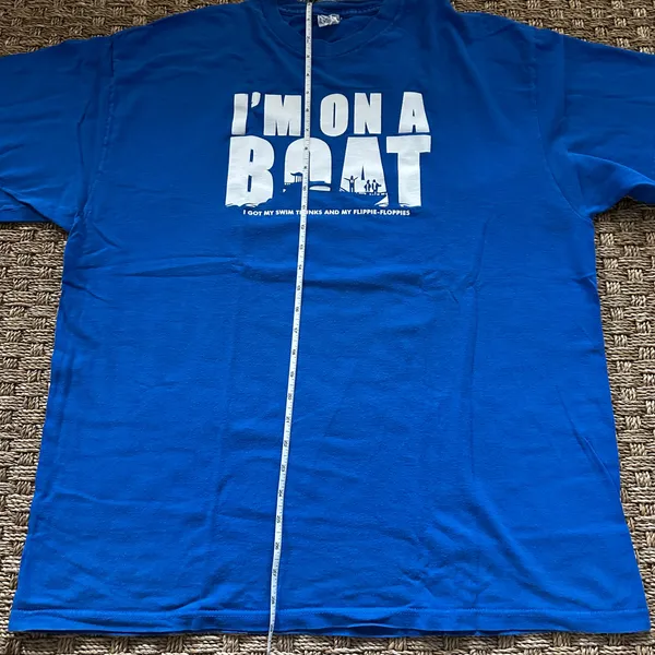 Delta I’m on a boat men’s 2xl t-shirt - Image 4