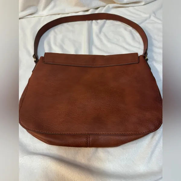 Universal Threads Tan Saddle Purse Like New!! - Image 2