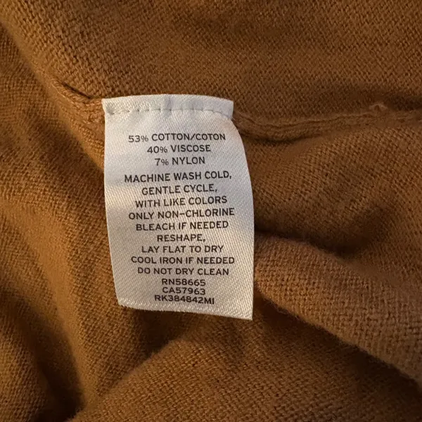Free Press Clothing Carmel Brown Long Cardigan size L - Image 8