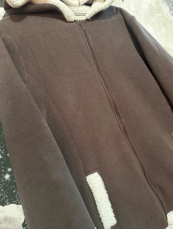 Totes Women’s Polar Fleece Sherpa Coat - Image 3