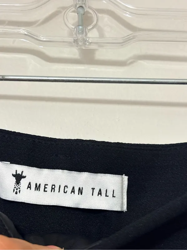 American Tall Pleated Wide Leg Dress Pants Black Size 18 Tall High Rise - Image 4