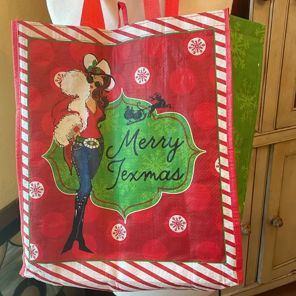 Reusable shopping bag Red - Image 4