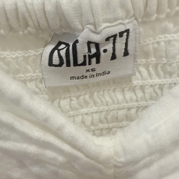 BILA 77 White Milkmaid Midi Dress‎ size XS - Image 4
