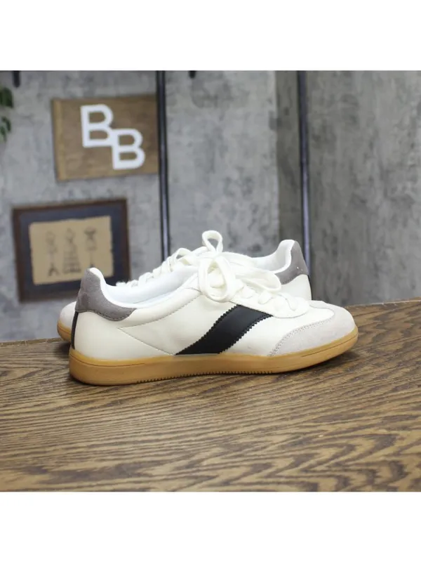 Universal Thread Low Top Lace-Up Sneakers Flat White Multi 7.5M - Image 6