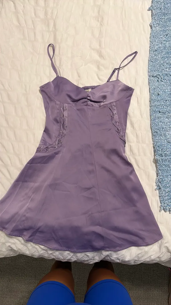Urban Outfitters Dress Purple Mini - Image 2