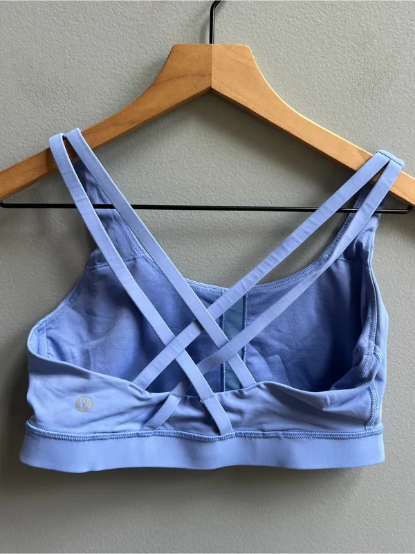 Lululemon Energy Bra in Lullaby Blue Size 8 Sports Bra - Image 5