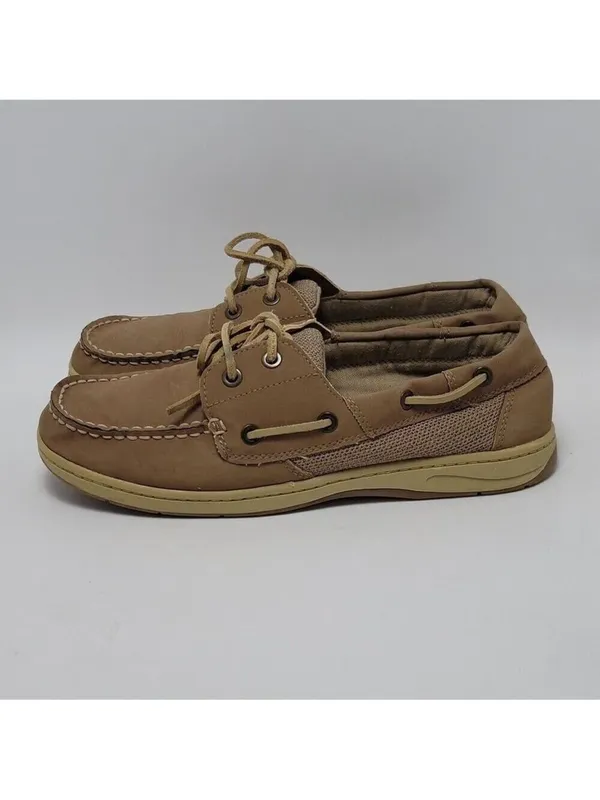 Croft & Barrow Women's Tan Boat Shoes Size 9M - Image 2
