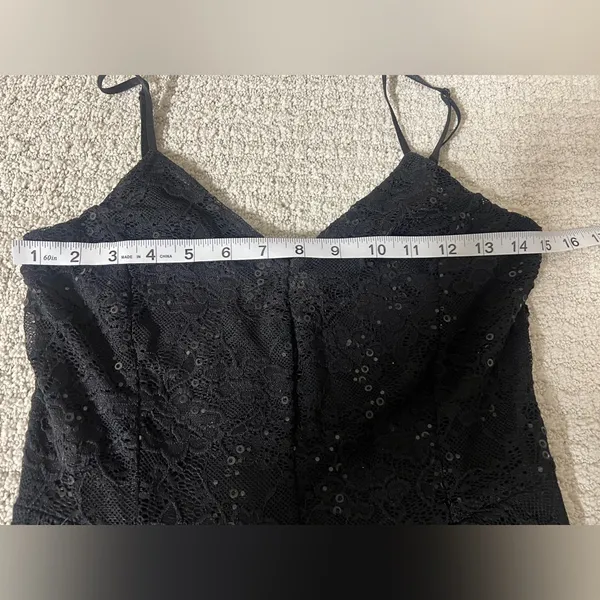 WinDSOr Sweet And Flirty Sequin Lace Skater Dress - Image 6