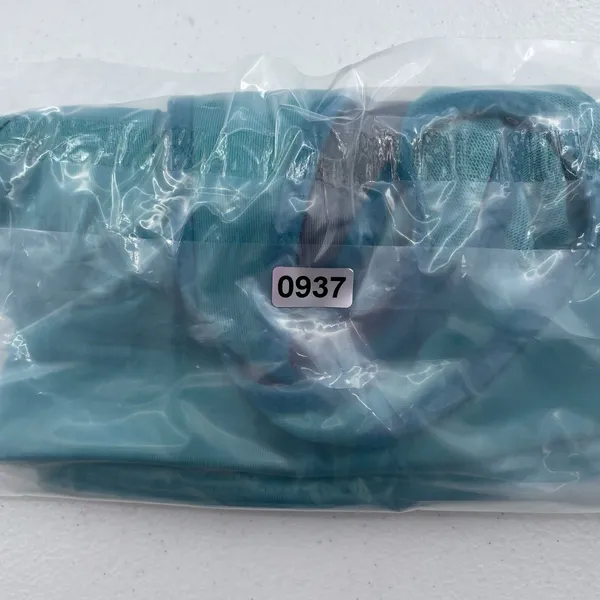 Nike Medium Sports‎ Bra Teal Dri Fit Medium Support Wicking Racerback Athletic - Image 11