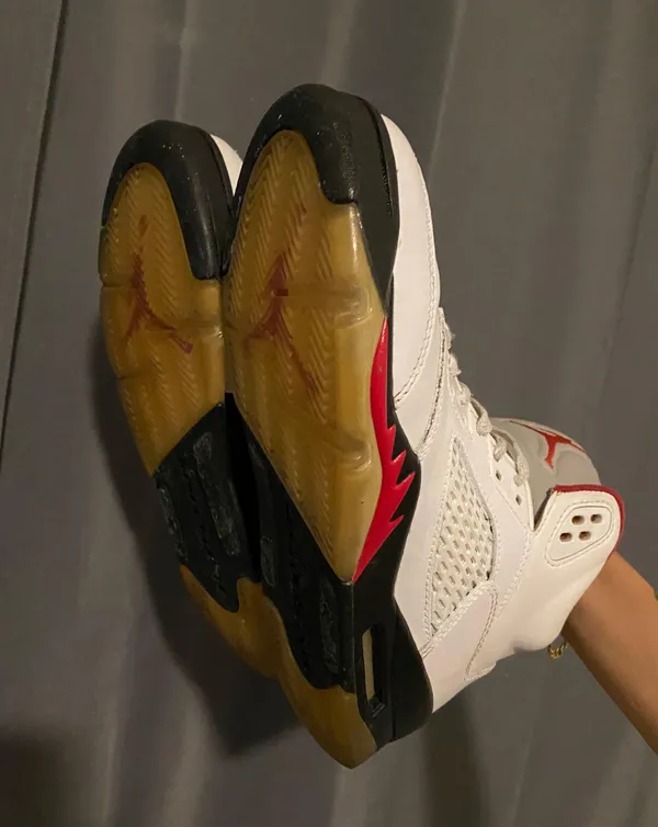 Jordan Air 5 Retro GS ‘Fire Red’ 2013 - Image 6