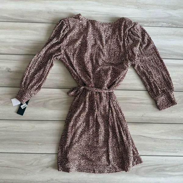 City Studio Leopard Dress Brown XL NWT - Image 3