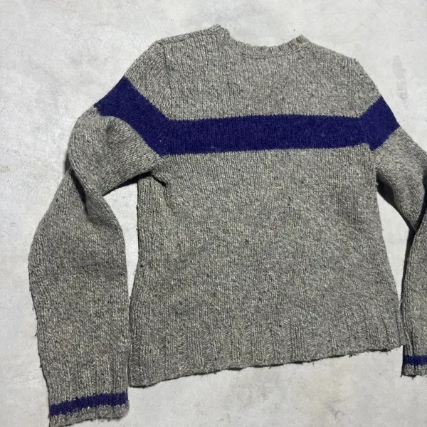 VTG 90s Wool Abercrombie and Fitch Sweater Women's SZ M Made In Canada Y2K - Image 8