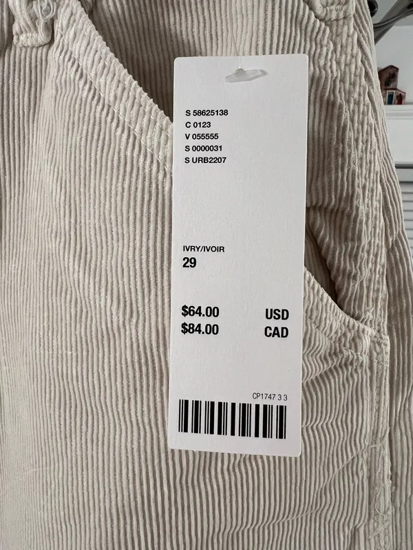 BDG Urban Outfitters Corduroy Juno Carpenter Style Wide Leg Pants - Image 3