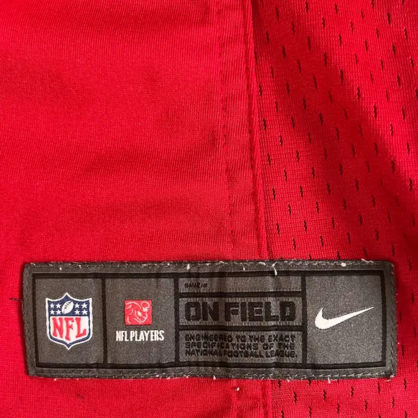Tampa Bay Buccaneers Mike Glennon Nike On‎ Field Womens Red NFL Football Jersey - Image 3