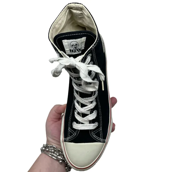 Vintage Y2K Nana Black Platform Sneakers Women’s Size 9 Goth Grunge - Image 15
