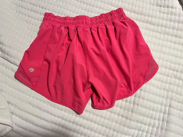 Lululemon Pink Hotty Hot Shorts - Image 3