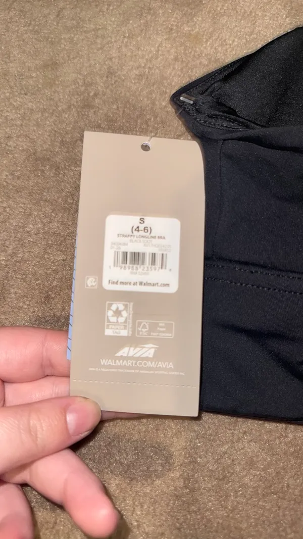 Walmart bra Black - Image 2