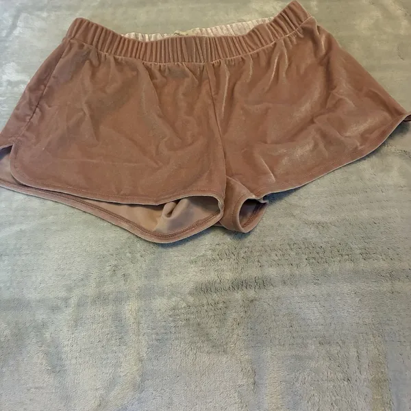 Madewell Blush Pink Crushed Velvet Cami And Shorts Womens XS Casual Sleeveless - Image 11