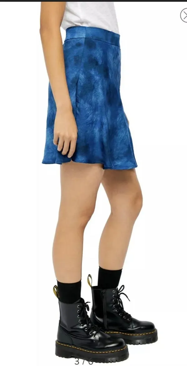 Free People SZ 8 Martine Flirt Tie-Dyed Mini Skirt BNWTS SIZE 8 $68.00 - Image 4