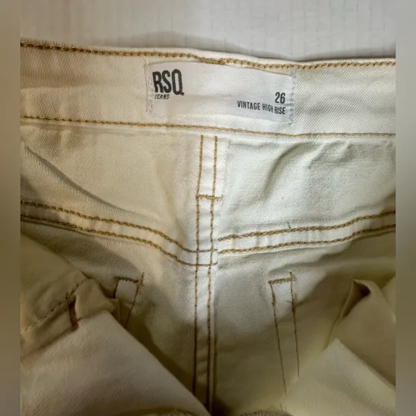 RSQ High Rise Short Womens Size 26 Distressed Fringed Summer Girlcore Beach New‎ - Image 8