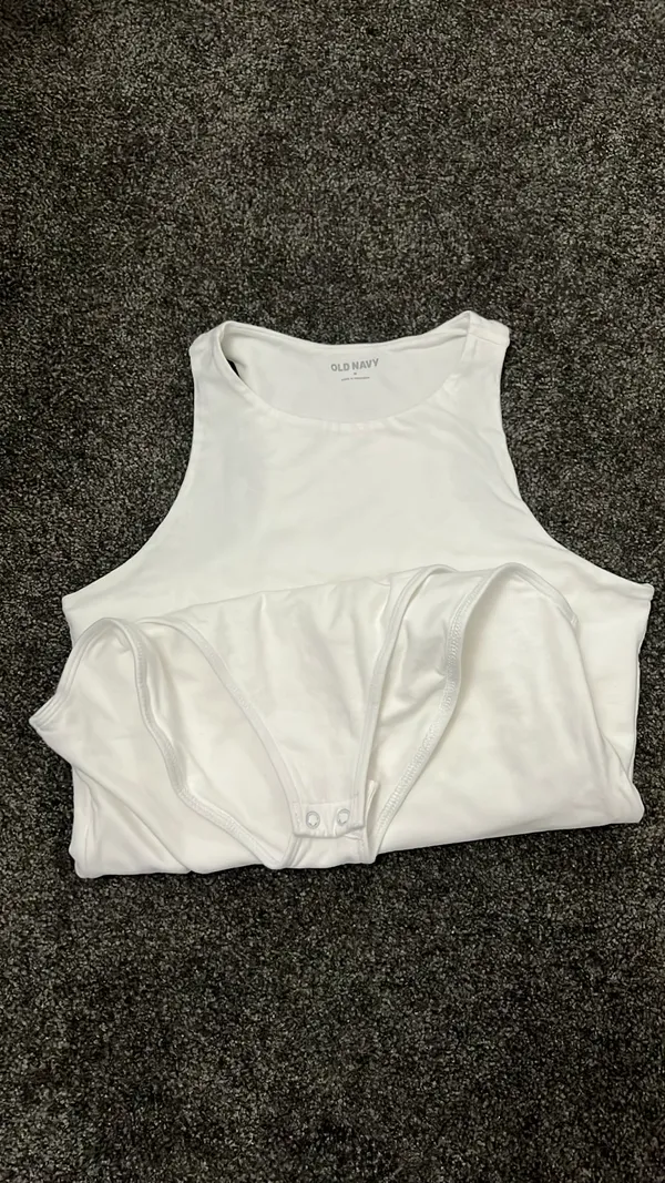 White Old Navy Bodysuit - Image 2