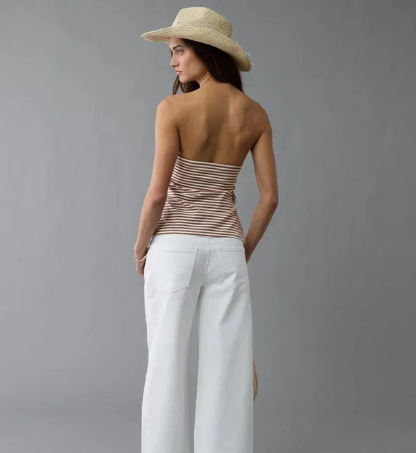 American eagle striped Tube Top - Image 2