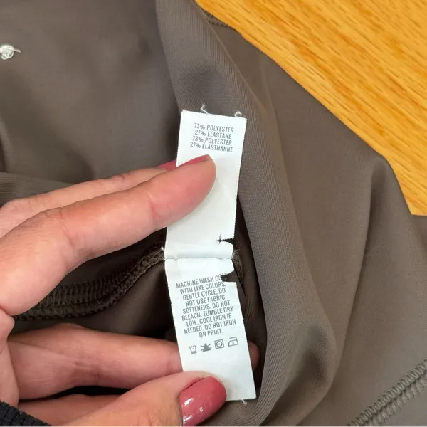 Aerie OFFLINE 7/8 High Rise Leggings Brown Taupe S EUC Athleisure Activewear - Image 14