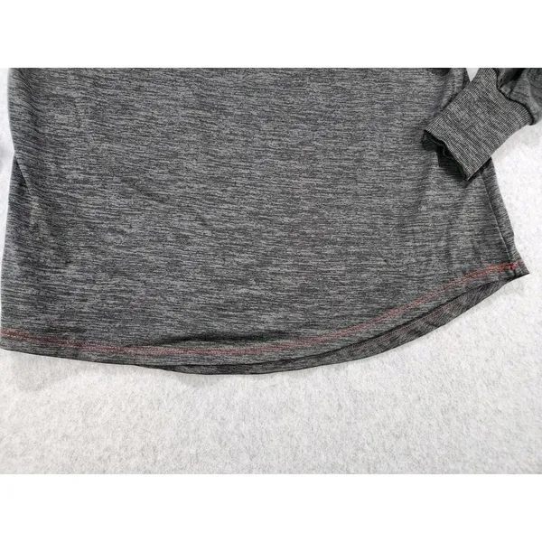 Iowa State Cyclones 1/4‎ Zip Pullover Women Size MEDIUM Colosseum Jacket Gray - Image 4