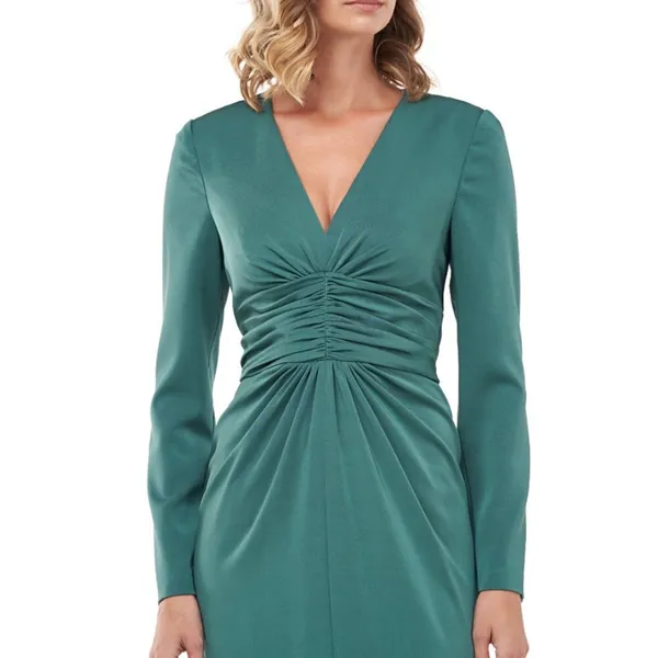 Kay Unger Kayla Gown Size 10 Green Formal Evening Gown Mother of Bride NWT - Image 3