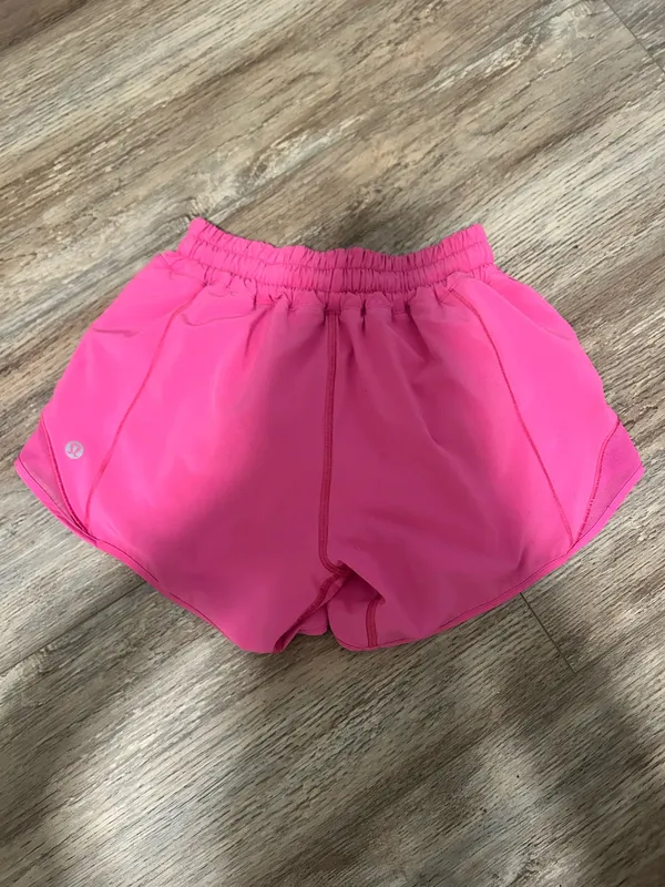 Lululemon Pink Hotty Hot Shorts - Image 2