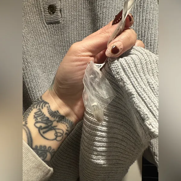 Aerie Oversized Henley Sweater - Image 6