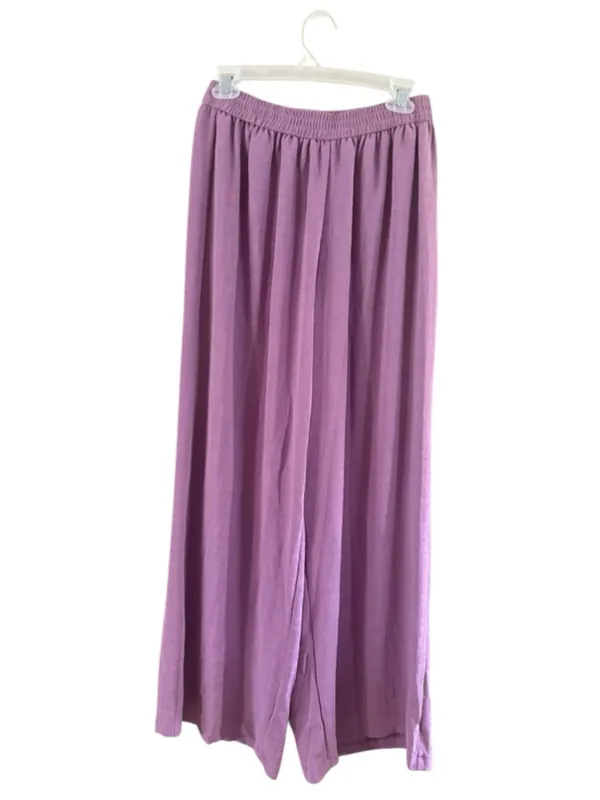 Women's Dazy Purple Wide Leg Pants XL - Image 10