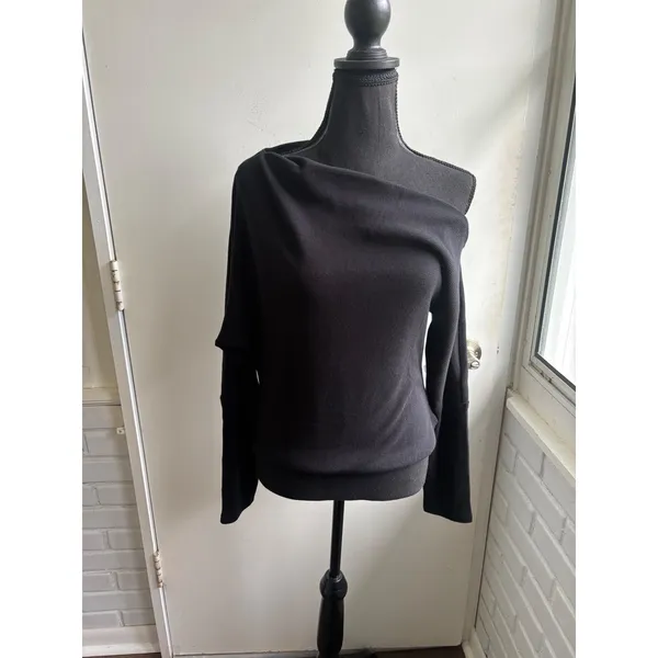 Free People We The Free El Sol Layering Top Medium Asymmetrical thermal boho - Image 2