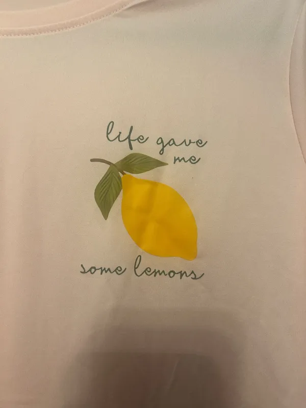 Pink Lemon Tee Size L - Image 2