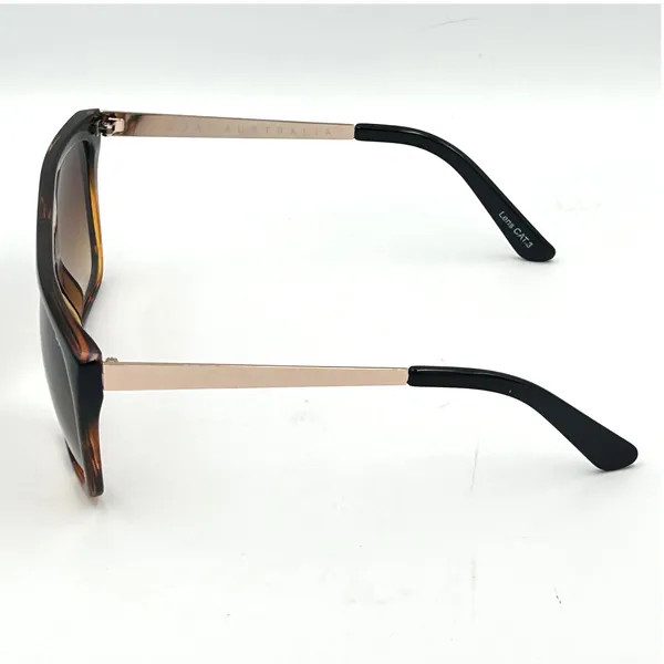Quay Australia OTL II Sunglasses Womens Oversized Tortoise Fade Rose‎ Gold Glam - Image 9