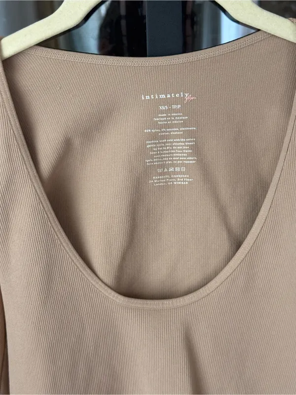 Intimately Free people lost in love seamless cami cropped top mesh long sleeve - Image 3