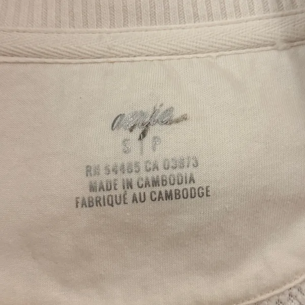 Aerie Sherpa white quarter zip sweater - Image 5