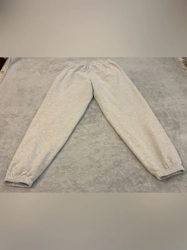 Women’s Yogalicious Neutral Gray Jogger Pants Size X-Small - Image 4