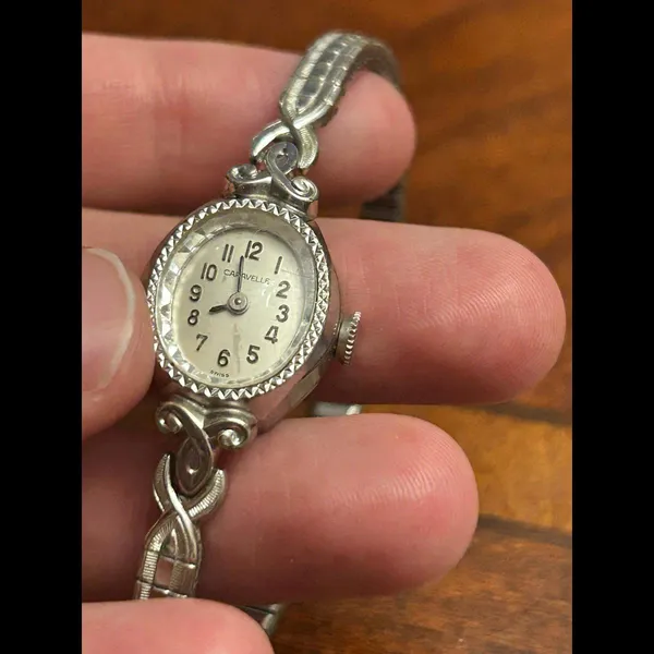 Watch caravelle Repair no batter Silver - Image 3