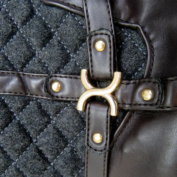 Charter Club Helenn Riding Boots Wool Quilted Brown Leather Mid Calf Boots 8 - Image 4