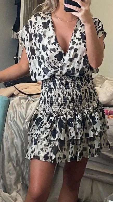 The Children's Education Center Boutique Cheetah Dress - Image 3