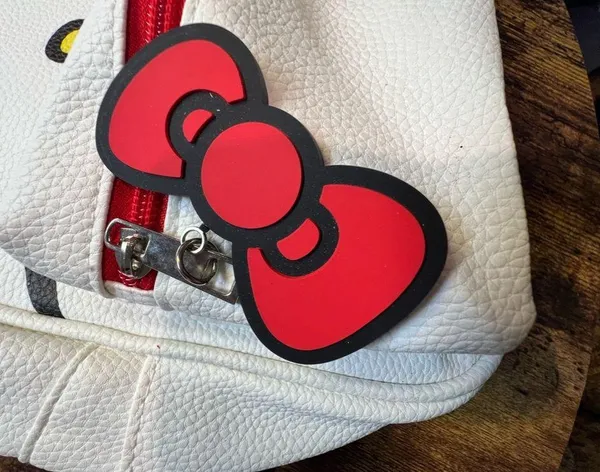 SANRIO | Hello Kitty small bow face, 3D ears, backpack. - Image 7