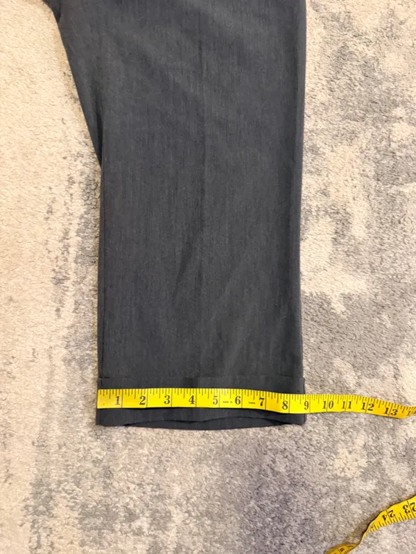 White House Black Market Gray Dress Capris - Image 6