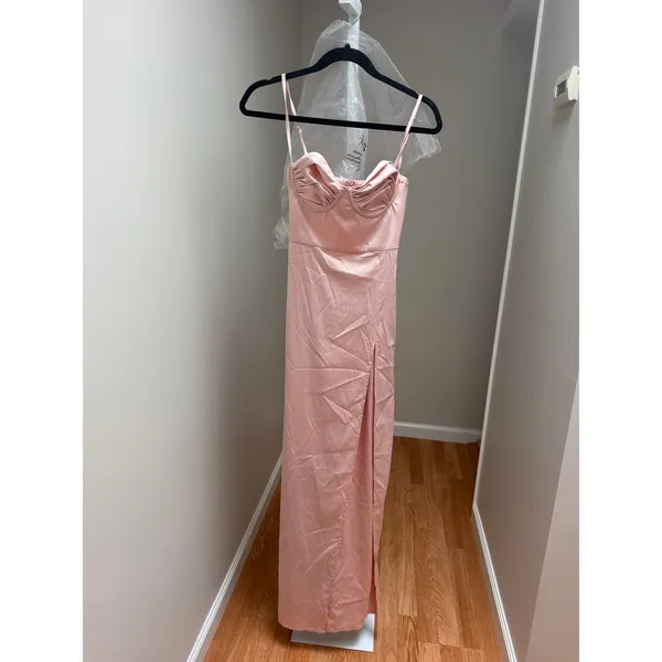 Babyboo Alora Maxi Dress Blush Pink NEW NWT Size XS - Image 4