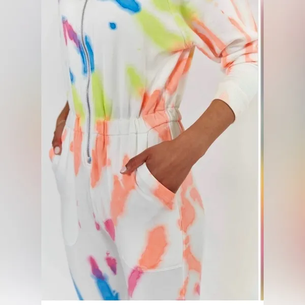 Lezat Vibrant Multicolor Women's Jumpsuit Blue Size L - Image 2