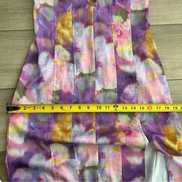 Urban Outfitters Purple Watercolor Sleeveless First Light Midi Slip Dress NWT M - Image 12