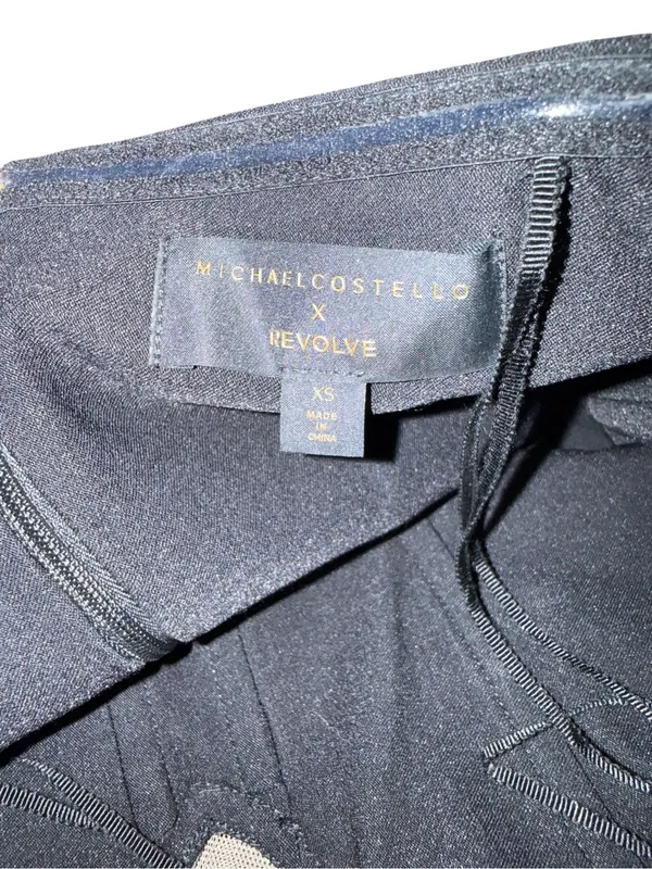 REVOLVE x Michael Costello Giada Mini Dress Black -sz XS - Image 6